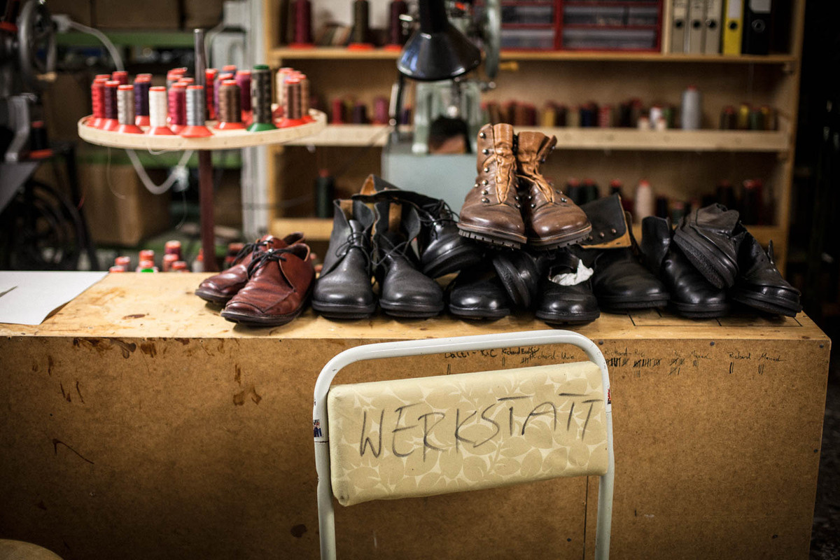 Trippen Shoe Repair Chair Workplace