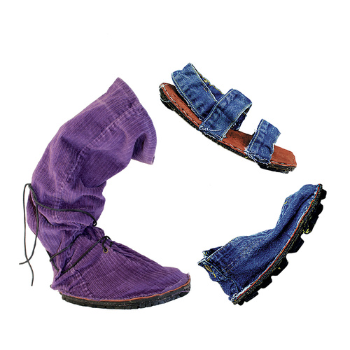 Trippen upcycling shoes