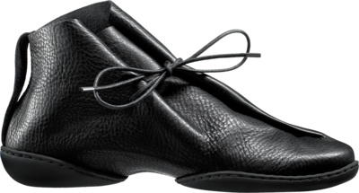 black Trippen leather shoes Rivet