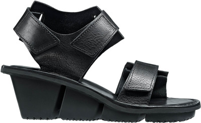 Trippen leather sandals adjustable with velcro 