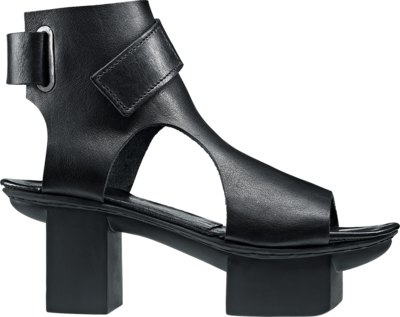 black Trippen high heel sandals